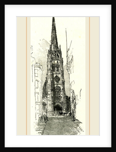New York, Trinity Church, 1891 by Anonymous