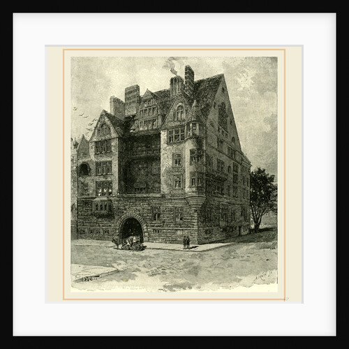 A New York Mansion, 1891 by Anonymous