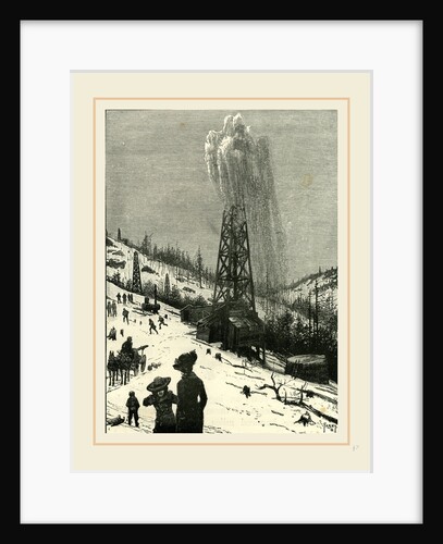 Pennsylvania, Shooting a Well, 19th century by Anonymous