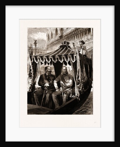 Visit Of The Emperor Of Austria To The King Of Italy At Venice by Anonymous