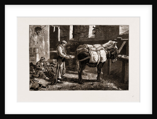 The Civil War In Spain, 1875: Carlist Baggage Carriers by Anonymous