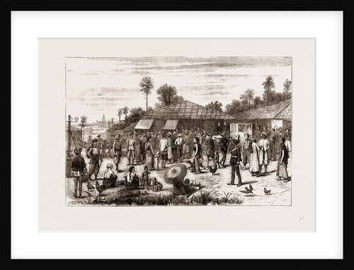 A Bazaar In Burmah by Anonymous
