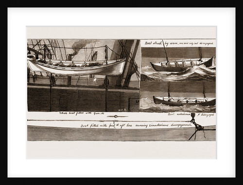 The Arctic Expedition, 1875: Patent Boat Lowering Apparatus by Anonymous