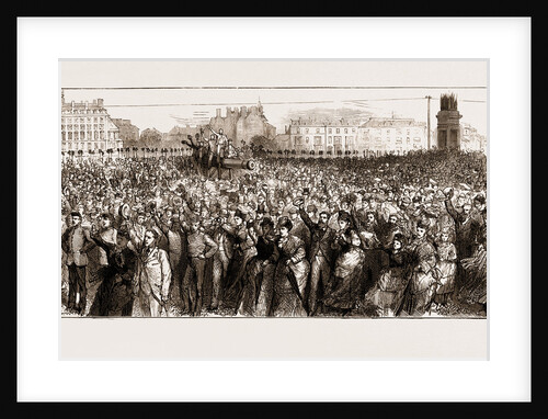 Departure Of The Arctic Expedition: The Crowd On The Beach, Portsmouth by Anonymous