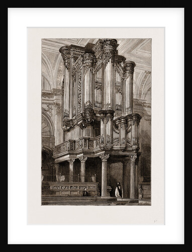 The New Organ In The Church Of St. Lawrence Jewry by Anonymous