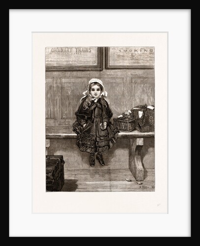 To Be Left Till Called For From The Picture By A. Dixon In The Exhibition Of The Royal Academy, 1875 by Anonymous