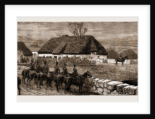 The Land Agitation In Ireland: Erecting A Police Hut At New Pallas, Limerick by Anonymous