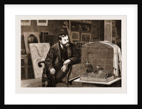 The Late Mr. Frank Buckland at Home, 1881 by Anonymous
