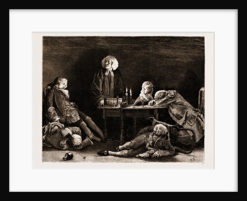 The Chaplain Of The Fleet, Drawn By Charles Green by Anonymous