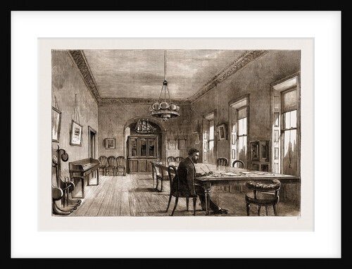 The Land Agitation In Ireland, The New Committee-room Of The Land-league In Dublin by Anonymous