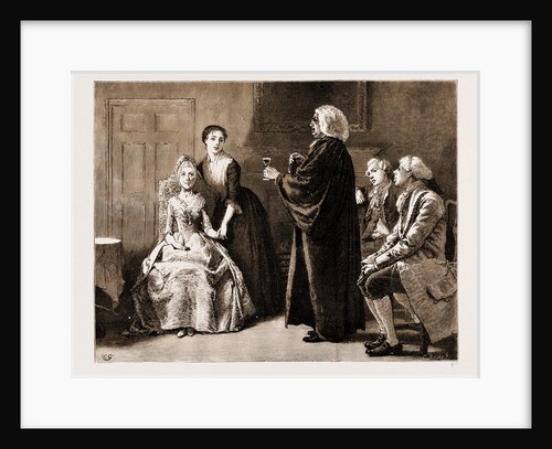 The Chaplain Of The Fleet, Drawn By Charles Green by Anonymous