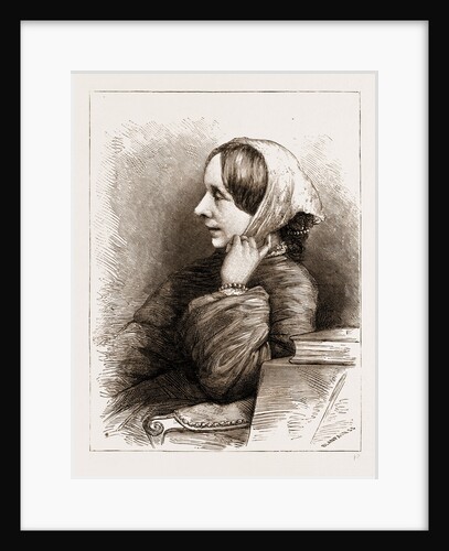 Portrait Of Mrs. Carlyle by Anonymous