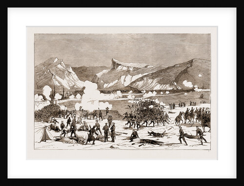 The Russians In Central Asia: The Siege Of Geok Tepe By General Skobeleff: Assaulting The Fortifications, 1881 by Anonymous