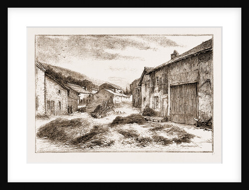 A Village In The Ardennes by Anonymous