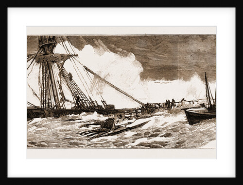 The Wreck Of The indian Chief: The Ramsgate Lifeboat Rescuing The Survivors by Anonymous