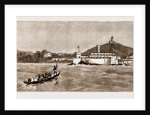 The Threatened Ashantee War: Cape Coast Castle, 1881 by Anonymous