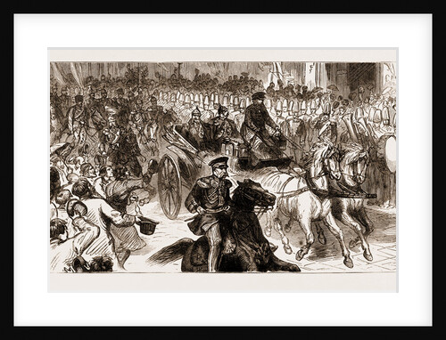 Opening Of The Russo-turkish War: Return Of The Czar To St. Petersburg From Kischineff by Anonymous