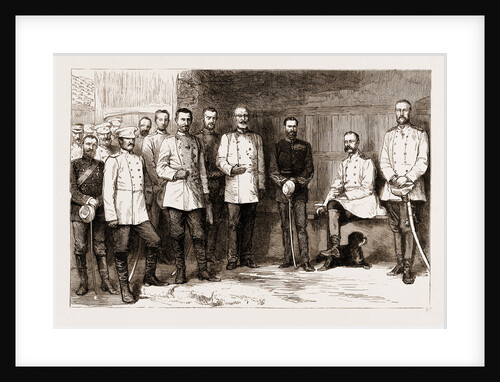 The Late Czar Alexander II: The Russo-turkish War: The Czar And His Staff At Gorny Studen, 1877; Prince Suvaroft by Anonymous