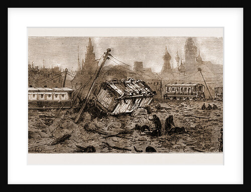 The Late Czar Alexander II: The Attempt To Blow Up The Imperial Train Near Moscow, Dec. I by Anonymous