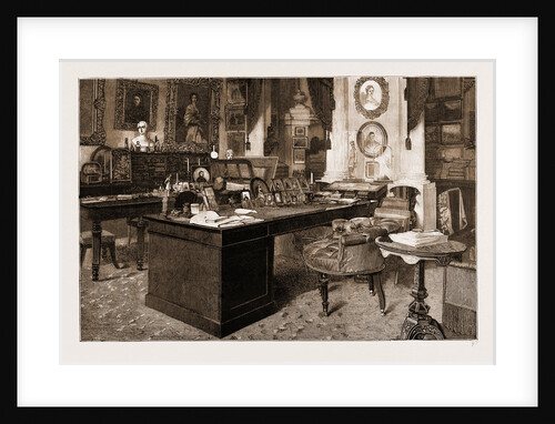 The Imperial Study In The Winter Palace, Where The Late Czar Alexander II. Died by Anonymous
