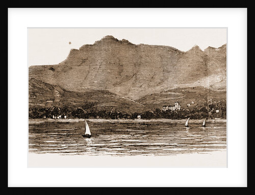 The Earthquake At Scio, 1881: East Coast Of The Island: Showing The Subsidence From Former Earthquakes. by Anonymous