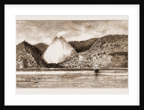 A Tropical Volcano, 1881: Barren Island by Anonymous