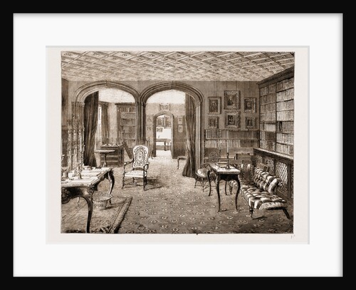 Hughenden Manor, The Library by Anonymous