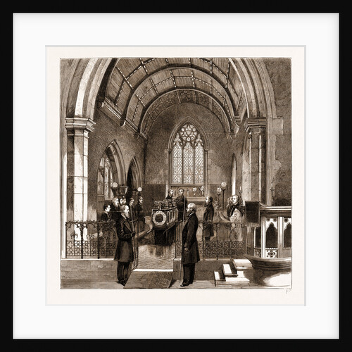 The Funeral Of The Late Earl Of Beaconsfield: The Service In Hughenden Church by Anonymous