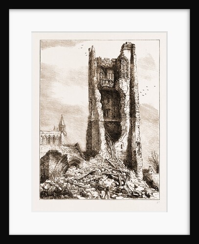 The Fall Of The Tower Of St. John's Church, Chester by Anonymous