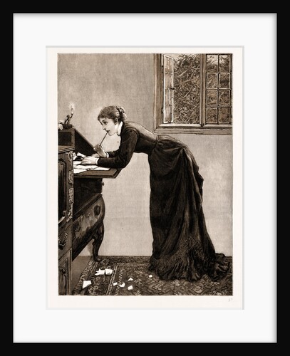 Shall I Say Yes? From The Painting By E.k. Johnson, Exhibited At Mclean's Gallery by Anonymous