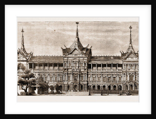 The Royal Palace At Bangkok, Thailand by Anonymous