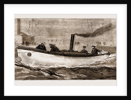 Torpedo Practice: Jumping A Boom, 1881 by Anonymous