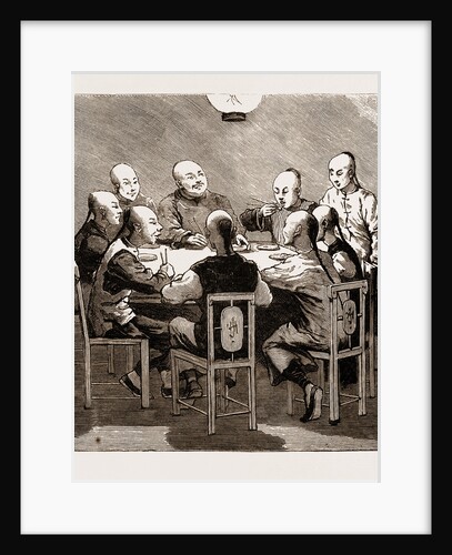 A Chinese Dinner Party, China by Anonymous