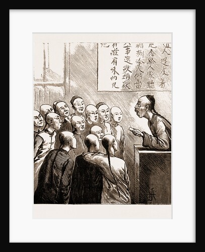 A Street Storyteller by Anonymous