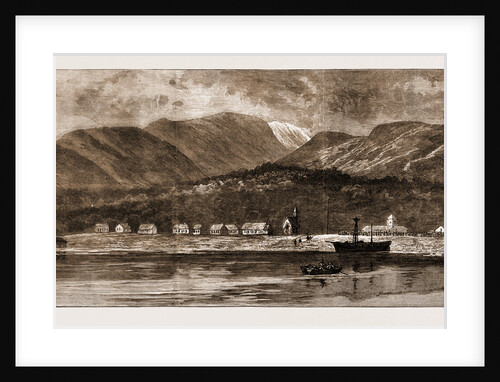 The Loss Of H.M.S. Doterel: Sandy Point, The Chilian Penal Settlement Off Which The Explosion Took Place by Anonymous