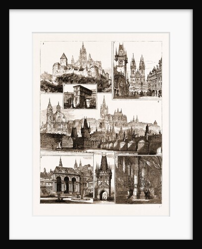 The Royal Wedding In Austria, Sketches In Prague by Anonymous