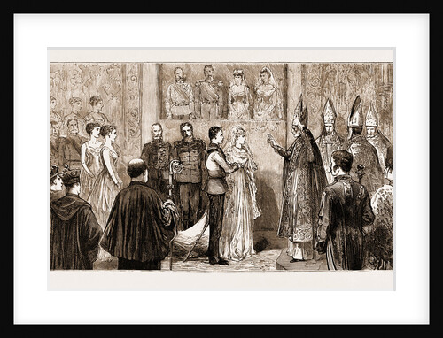 The Royal Wedding In Austria by Anonymous