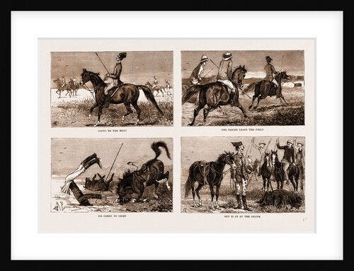 The Sporting Parsee At A Hog Hunt: Going To The Meet by Anonymous