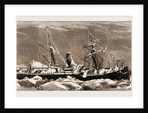 Icebound In The Baltic: The Steamer west Stanley After A Westerly Gale by Anonymous