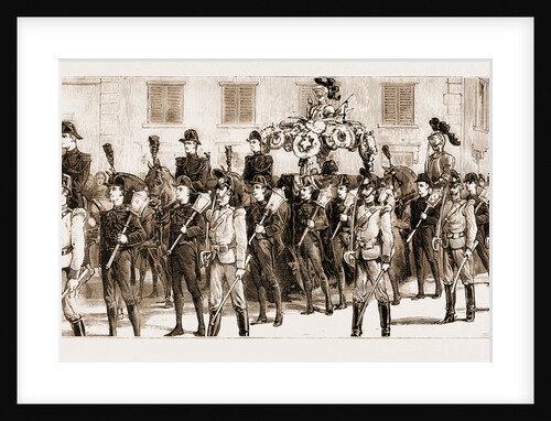 Vienna, Austria: The Funeral Of General Uchatius by Anonymous