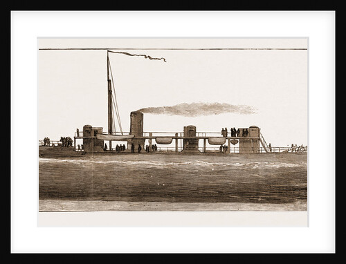 The New Torpedo-ram polyphemus Afloat, 1881 by Anonymous
