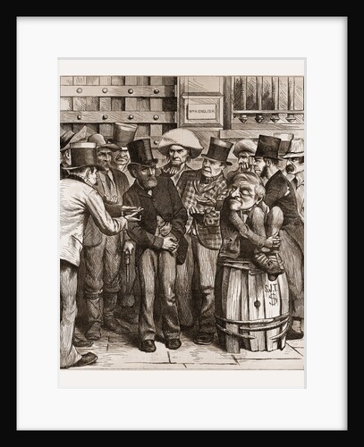 Chorus of Hungry Democrats, 1880 by Anonymous