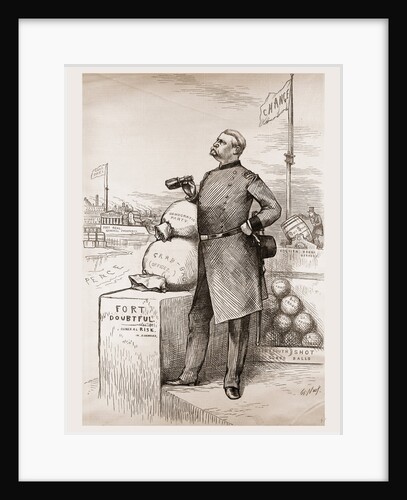 General Lookout. A Hard Fort to Attack With the Material You Have, 1880 by Anonymous