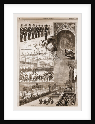 The Knights Templar At Chicago-camp De Molai And Other Scenes by Frank H. Taylor