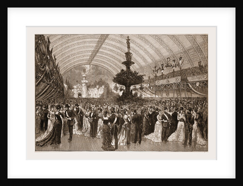 The Knights Templar in Chicago-grand Ball At the Exposition Building by Frank H. Taylor
