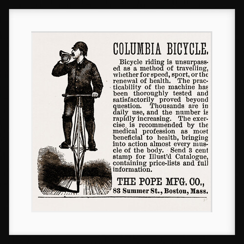Columbia Bicycle, USA by Anonymous