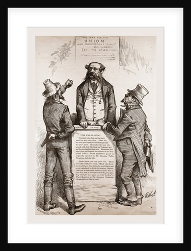 Wade Hampton's Dilemma, 1880 by Anonymous