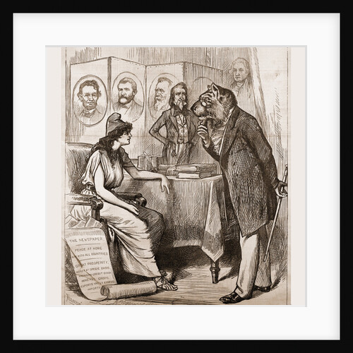 A Change Is Ecessary, Democratic Cry, 1880 by Anonymous