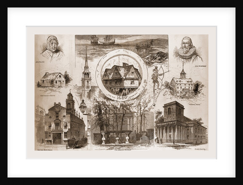 Antique Boston, Drawn By Charles Graham by Anonymous