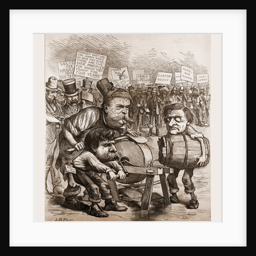 The Democratic Axe-grinder by Anonymous